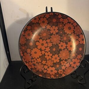 Floral Patterned Plate
